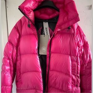 Canada Goose Pink Puffer Jacket
